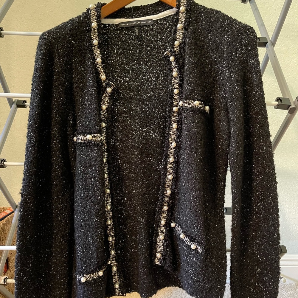 Black White House Black Market Jacket